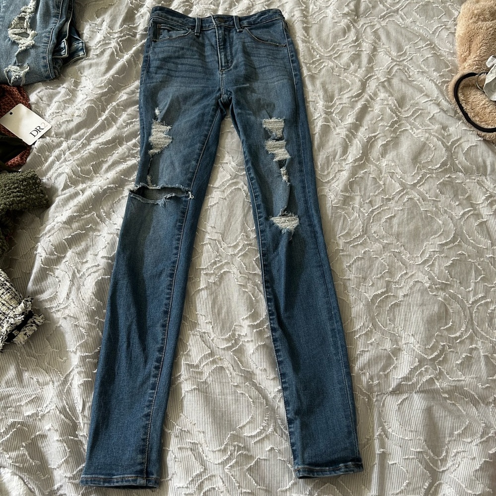 Abercrombie & Fitch Simone High Rise Super Skinny (like new) size 00